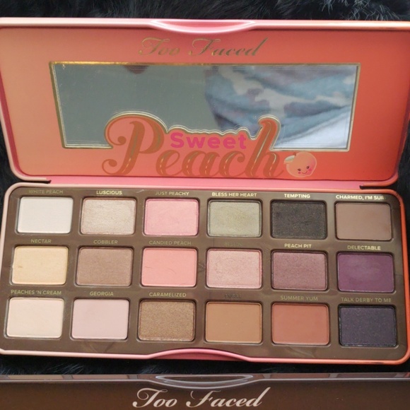 Eyeshadow Palettes Sweet Peach And Chocolate Bar - Picture 3 of 5